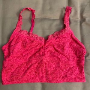 Lot of Aerie, PINK, and Hollister bralettes